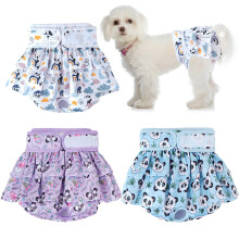 Pannolini lavabili per cani femmina, confezione da 3, pannolini riutilizzabili premium, assorbenza elevata, anti-perdita, pannolini per cuccioli