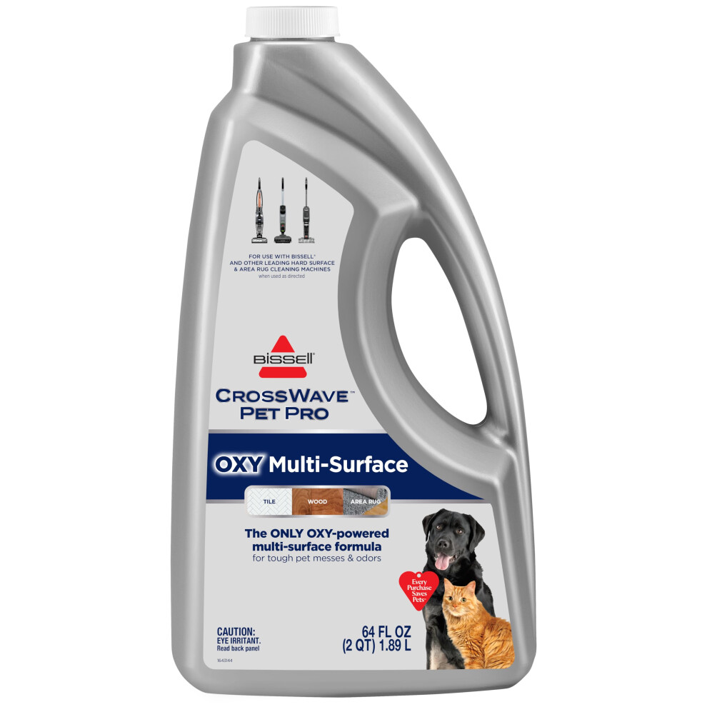 New Bissell Crosswave Pet Pro Oxy Multi-Surface Formula 40191