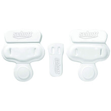 Set di 3 parastinchi Schutt Varsity con fessure, colore bianco Varsity