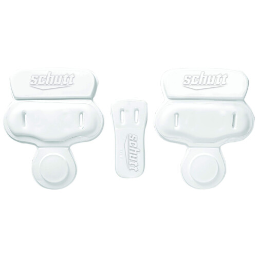 Schutt Varsity Schlitz-H   ftpolster-Set, 3-teilig, Wei    Varsity