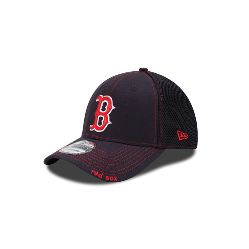 New Era MLB Boston Red Sox Neo Fitted Baseball Cap  Navy  Small/Medium