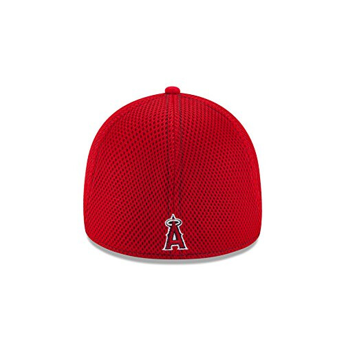 New Era MLB Los Angeles Angels Neo Fitted Baseball Cap  Scarlet  Medium/Large 2