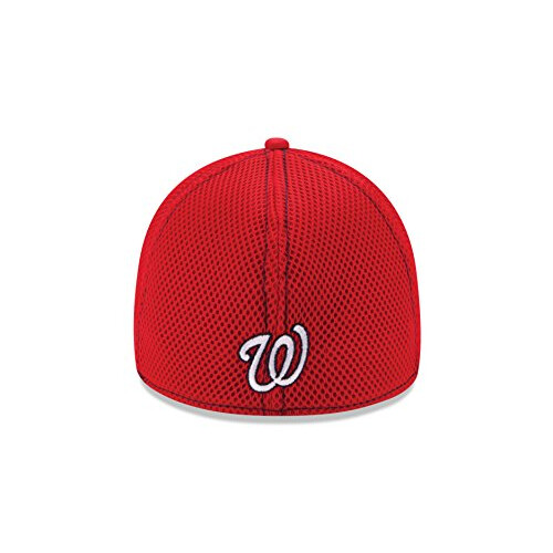New Era MLB Washington Nationals Neo Fitted Baseball Cap  Scarlet  Medium/Large 2