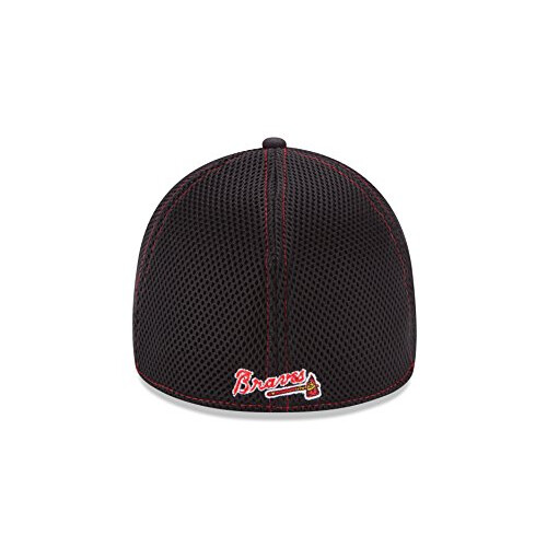 New Era MLB Atlanta Braves Neo Fitted Baseball Cap  Medium/Large  Navy 2