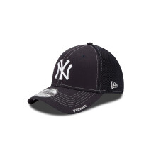 Gorra de b   isbol ajustada neo de los New York Yankees de la MLB, azul marino, talla mediana/grande