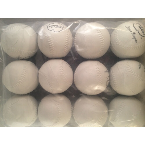 Sky Bounce Sponge Baseball (vit 12-pack) 2
