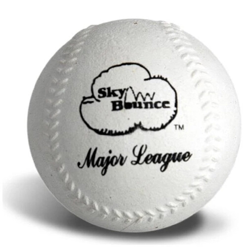 Sky Bounce Sponge Baseball (vit 12-pack) 1
