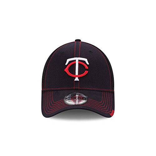 New Era MLB Minnesota Twins Neo Fitted Baseball Cap  Navy  Medium/Large 1