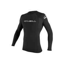 P   nsky neopr   nov    oblek O'Neill Basic Skins UPF 50+ s dlh   m ruk   vom, cierny, velkost L