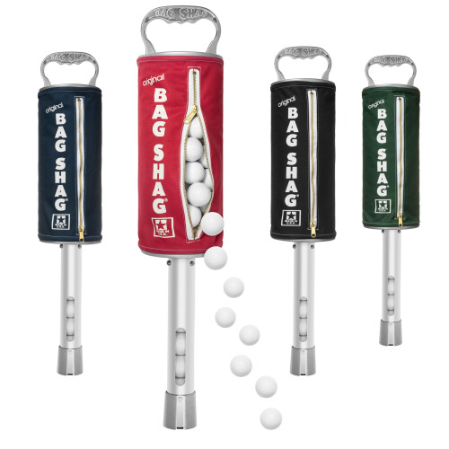 Original Bag Shag Pratica e Range Golf Ball Shagger Made in USA, Verde 2