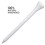 Pride Golf Tee 2-3/4 tommer Deluxe Tee Hvid 4
