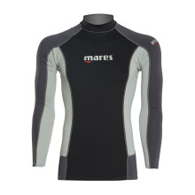 Mares Men Standard Rash Guard Zwart Grijs 3X-Large