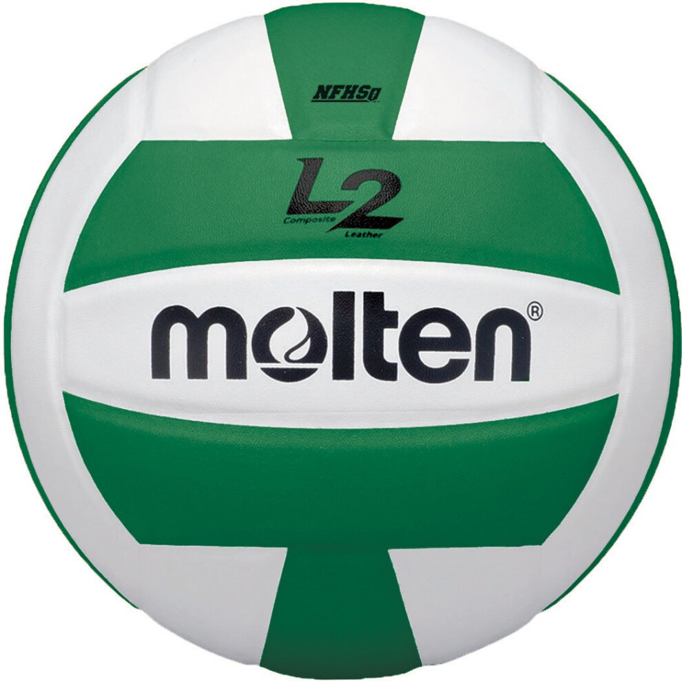 Molten Premium Competition L2 Volleyball  NFHS Approved  Green-image-OPC-PGC7KJT-NEW