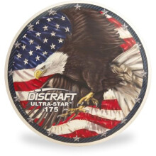 Discraft Ultrastar (Supercolor) USA Flag Eagle Design Ultimate Frisbee Sport Flying Disc