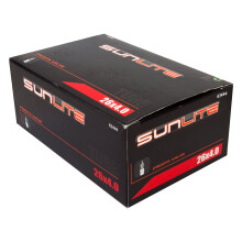Sunlite szabvnyos Presta szelepcsvek 26 x 4,0 / 32 mm fekete