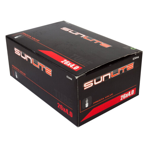 Sunlite Standard Presta Ventilr?r 26 x 4,0 / 32 mm Sort