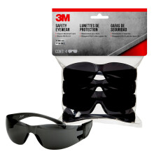 3M Outdoor Safety Eyewear  Gray Frame  Gray Scratch Resistant Lens