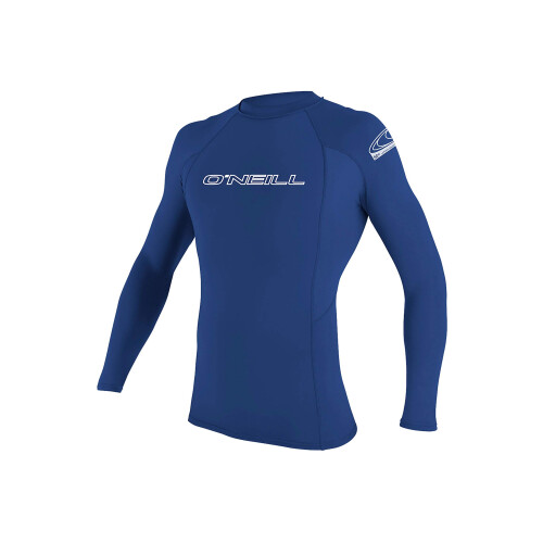 O'Neill Wetsuits Herre Basic Skins 50+ L/S Rash Guard Pacific 2XL