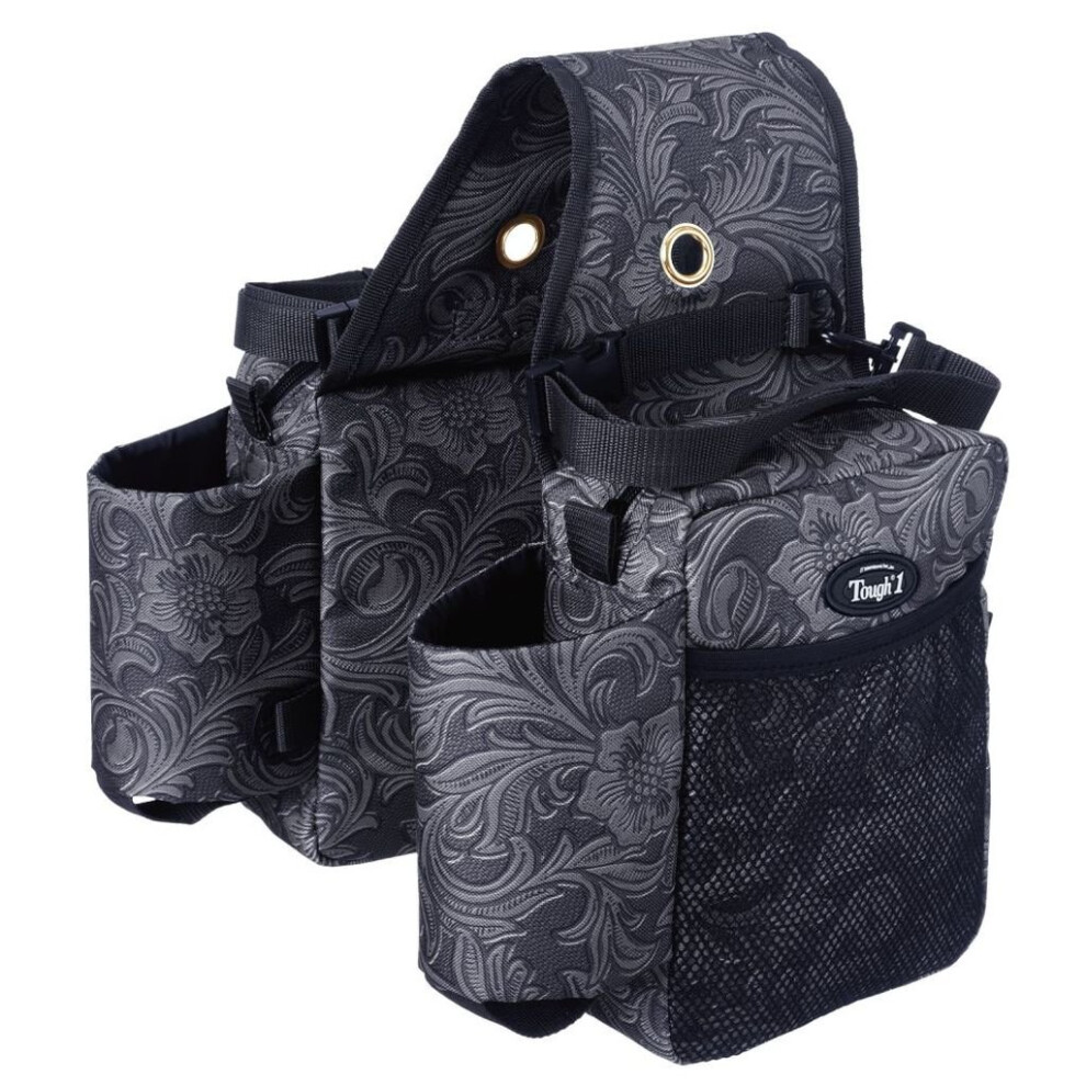 Bolsa De Sill N Estampada Tough 1 Negra Con Herramientas-image