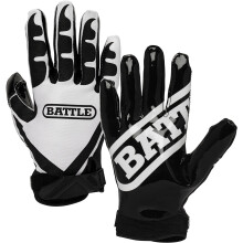Battle Sports Ultra-Stick Wide Receiver Footballhandschuhe Footballhandschuhe f r Erwachsene und Jugendliche Erwachsene XL Schwarz/Wei