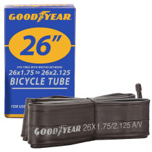 Goodyear kerkpr belso cso - tarts, 26 hvelykes kerkprcso butil gumival - Schrader szelep a gyors felfjshoz - Knnyu telepts s megbzhat t