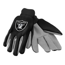 FOCO Forever Collectibles 74204 NFL Oakland Raiders Colored Palm Glove