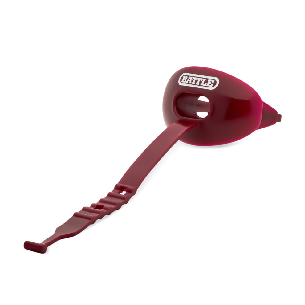 Battle Oxygen Lippenschutz-Mundschutz Mit Verbundenem Riemen, Kastanienbraun-image