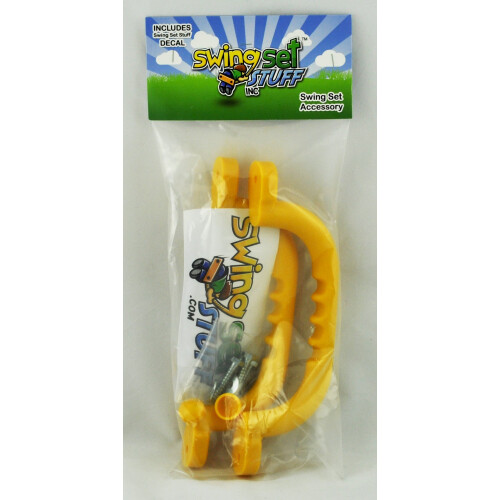 Schommelset Stuff Speeltuinhandvatten met SSS-logosticker geel 10"""" 1