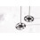Yukon Charlie's Trekking Pole Accessory  Large Snow Baskets  Includes 2 Baskets 3