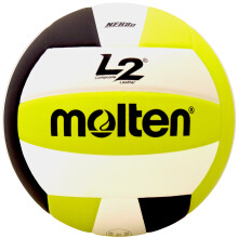 Molten Premium Competition NFHS Godkendt L2 Volleyball Sort/Lime (IVU-BLK/LIM-HS)