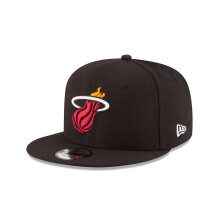 Gorra NBA Miami Heat 9Fifty color del equipo, b   sica, para hombre adulto, color negro