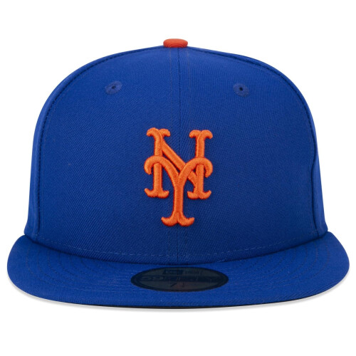 New Era New Era 59FIFTY New York Mets MLB 2017 Authentic Collection On-Field Game Fitted Hat, Gr      e 7 3/8 2