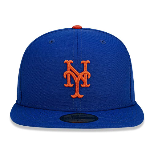 New Era New Era 59FIFTY New York Mets MLB 2017 Authentic Collection On-Field Game Fitted Hat, Gr      e 7 3/8 1