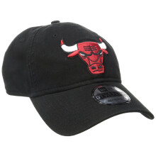 Gorra ajustable New Era NBA Chicago Bulls Core Classic 9Twenty para hombre, color negro, talla    nica