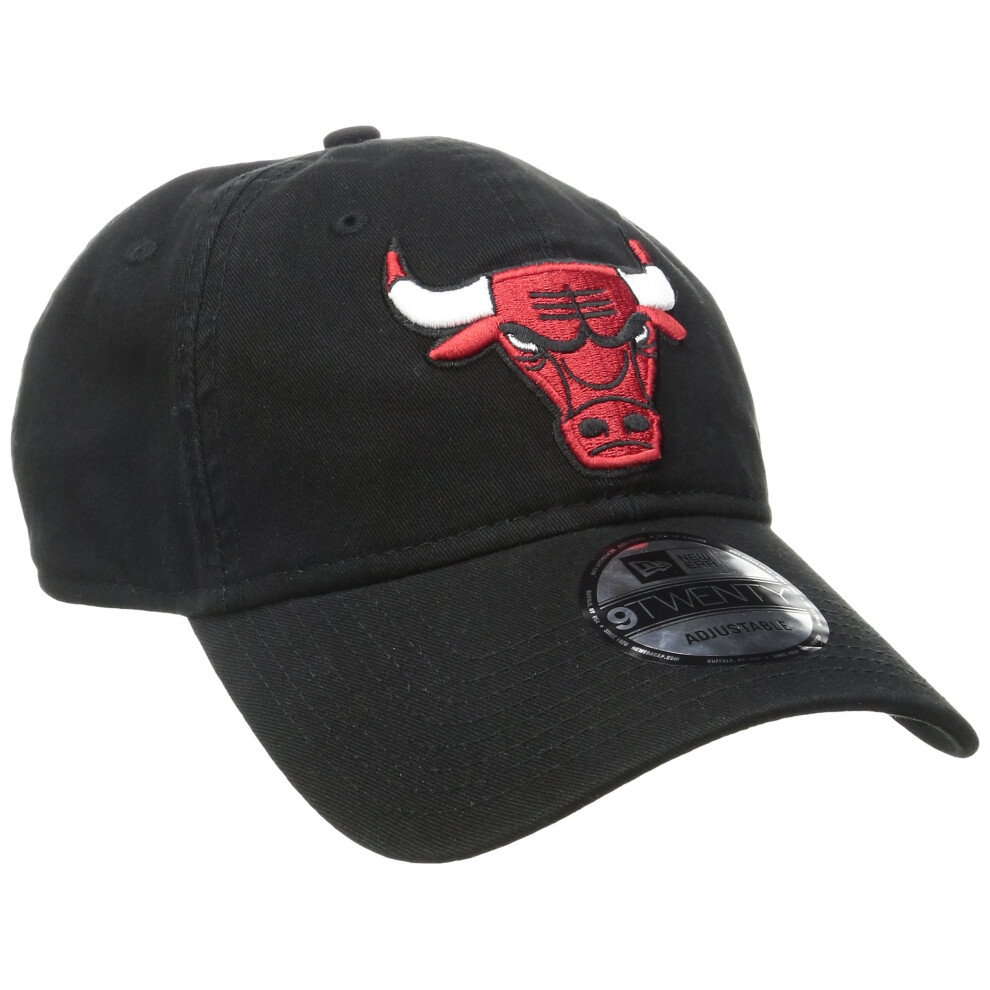 New Era NBA Chicago Bulls Core Classic 9Twenty Adjustable mens Cap  Black  One Size