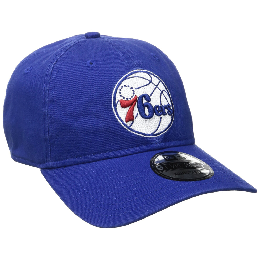Nba Philadelphia 76Ers Core Classic 9Twenty Verstellbare Kappe, Royal, Einheitsgr E-image
