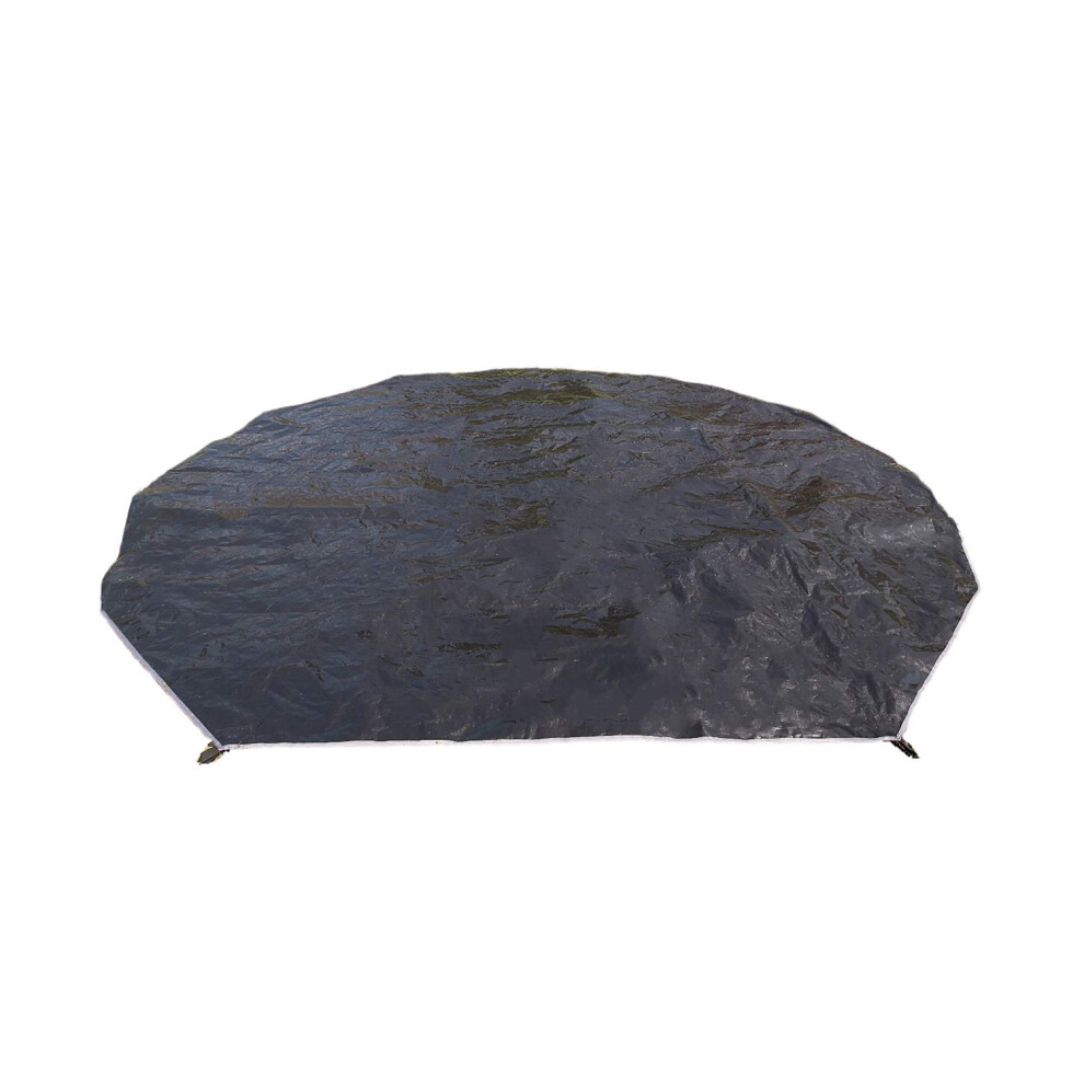 DANCHEL OUTDOOR B   che de protection ronde imperm   able B5 PRO pour tente cloche, accessoires de camping, tapis de sol de 4 m/13 pi, toile noire, p