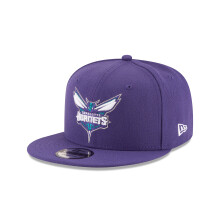 Gorra NBA Charlotte Hornets para hombre adulto, color del equipo, 9Fifty, b   sica, ajustable, OSFA, morada