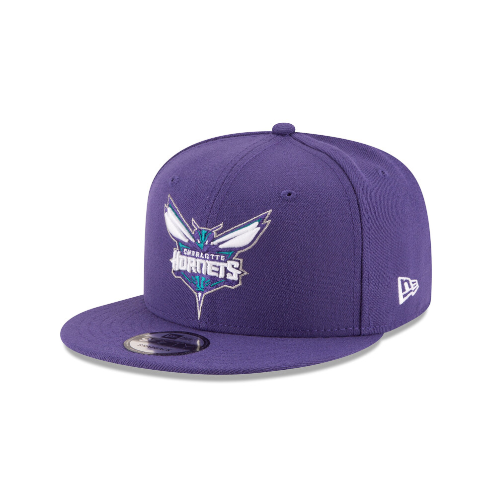 New Era Nba Charlotte Hornets Adult Men Nba 9Fifty Team Color Basic Snapback Cap Osfa Purple