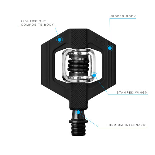 Crankbrothers MTB Pedaler Candy 1 Sort 1