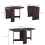 Homcom (Brown) HOMCOM Oval Kitchen Table for Dining Room, Small Space 2