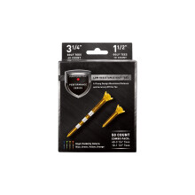 Maxfli Performance Series Low Resistance 3 1/4'' & 1 1/2'' Assorted Golf Tees - 50 Pack
