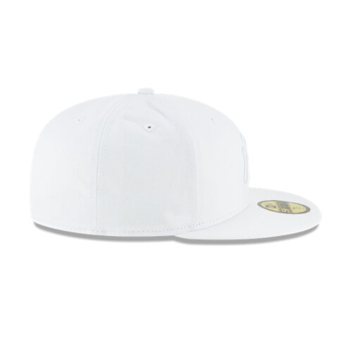 New Era New Era New York Yankees Wit Primair Logo Basic 59FIFTY Fitted Cap Wit 7 1/4 2