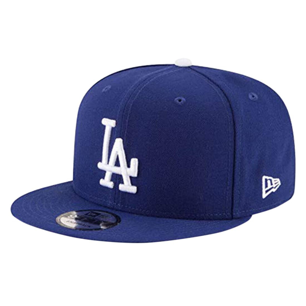 New Era 9Fifty Hat Los Angeles Dodgers Basic Snapback Adjustable Royal Cap Blue