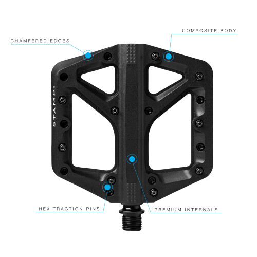 Crankbrothers Stamp 1 Large Black 2