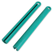 Bestcuemakers - Soporte de goma para taco de billar (7 pulgadas, paquete de 2, verde)