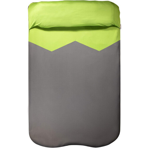 Klymit Static V Sheet  Sleeping Pad Cover  Green/Gray  Double