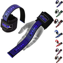 MRX Hebegurt fr Gewichtheben, Kreuzheben-Gurte fr Powerlifting mit Handgelenkbandage, Untersttzung fr Krafttraining, Bodybuilding, Handgelenkgurt