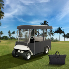 Happybuy Cubierta para Carrito de Golf 86'', Capacidad para 4 Personas, Deluxe Impermeable
