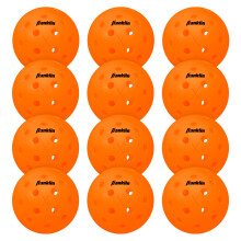 Franklin Sports X-40 Pickleballs - 12 Pack - Approbation USA Pickleball - Officiel US Open